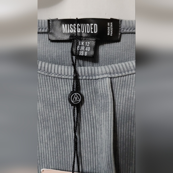 Missguided Seam Front Midaxi Dress  US 8 - Picture 9 of 9